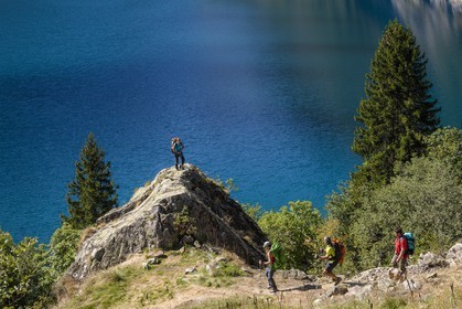 Randonnée pédestre sur le GR54