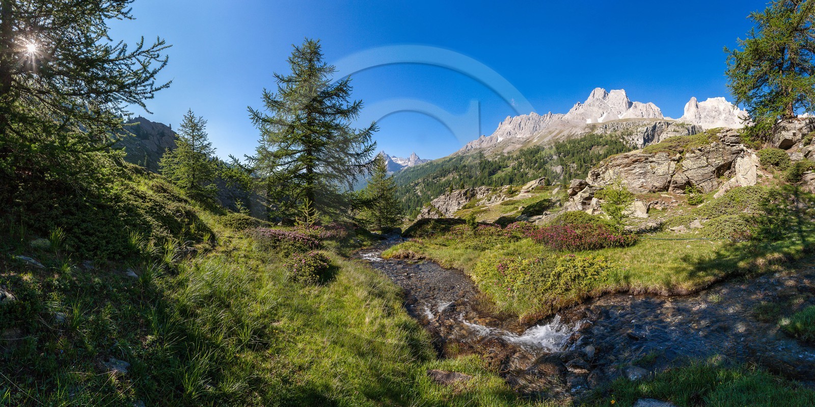 Vallée de la Clarée et la massif des Cerces