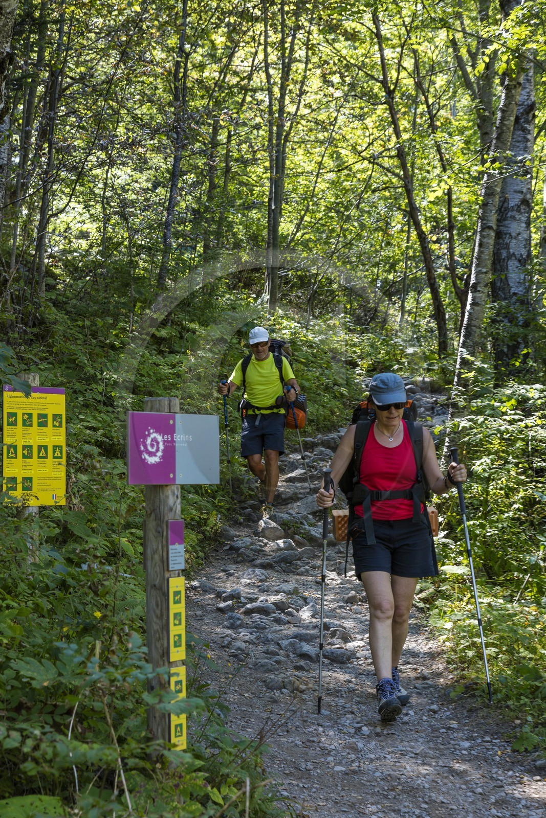 Randonnée pédestre sur le GR54