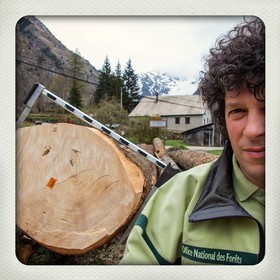 Valbonnais, Valjouffrey, Luc Roudet, technicien Office national des forêts