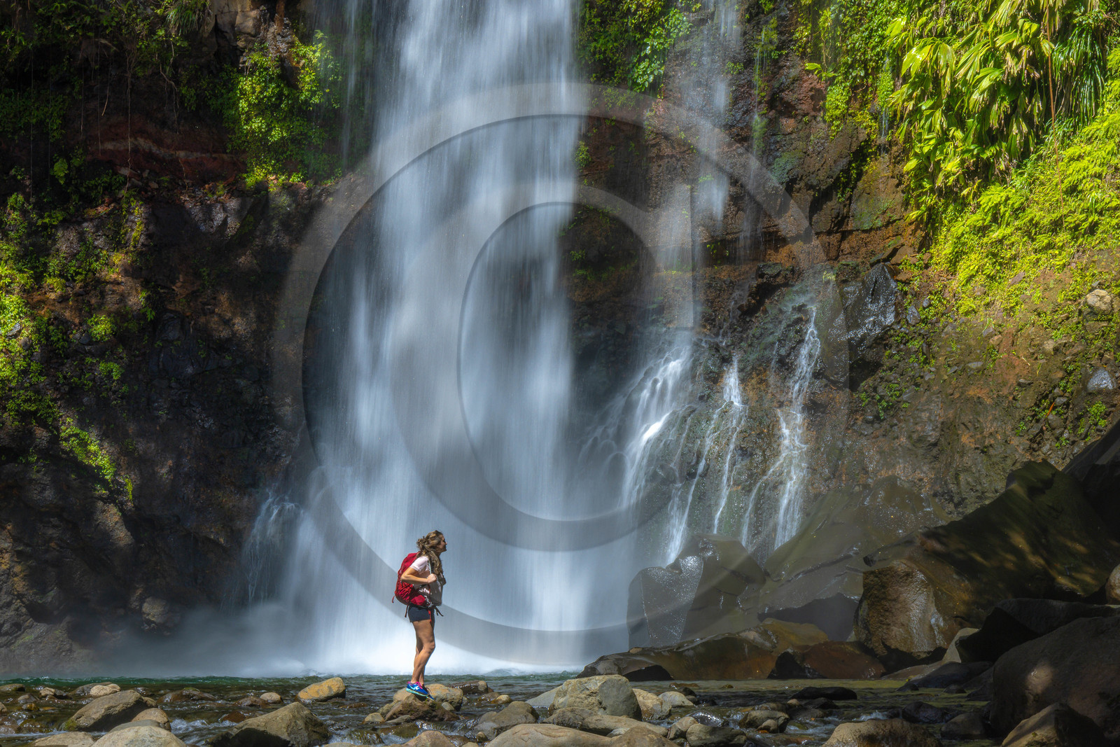 Chute du Carbet, Parc national de la Guadeloupe