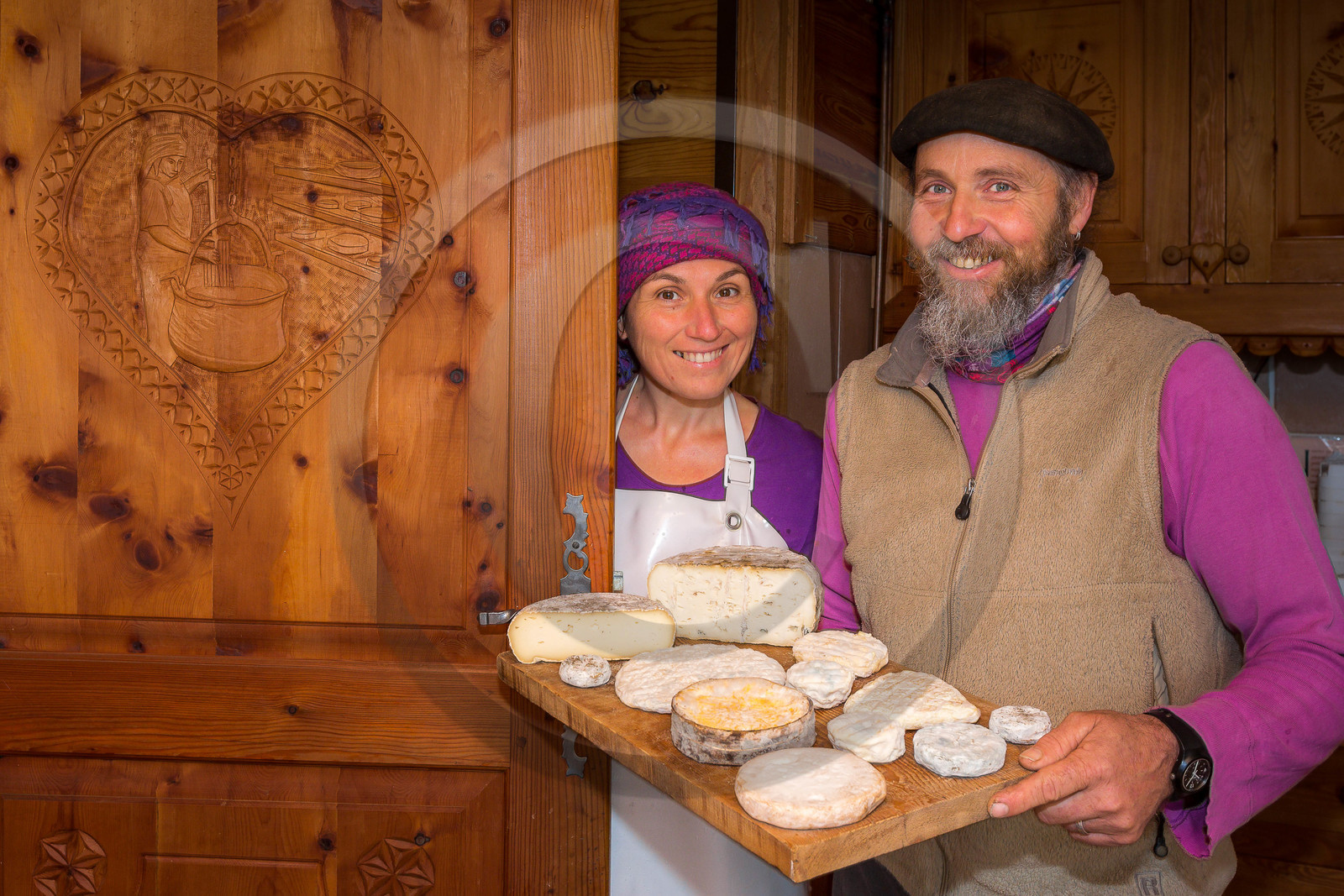 Ferme de Coste Joffre, Marie-Ange Eyraud et Axel Quéméré