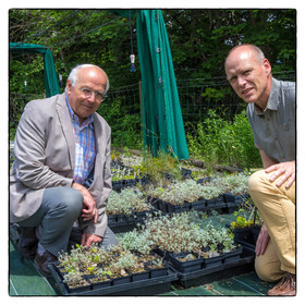 Conservatoire botanique national alpin,  Claude Boutron et Bertrand Liénard