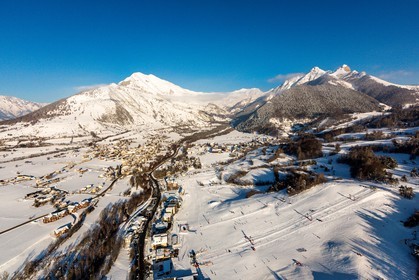 Vallée du Champsaur, station village d'Ancelle