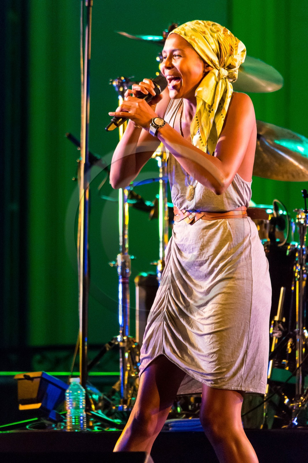 Barcelonnette, Festival des enfants du Jazz 2012, concert de Ayo