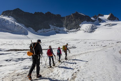Découverte des glaciers avec Christophe Dureau, guide de haute montagne