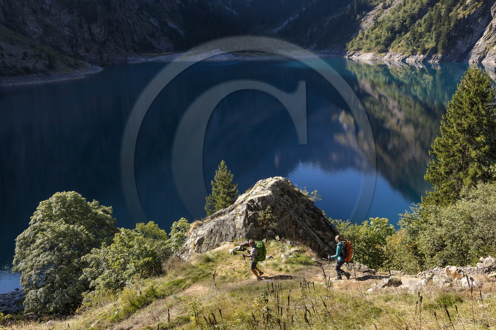 Randonnée pédestre sur le GR54