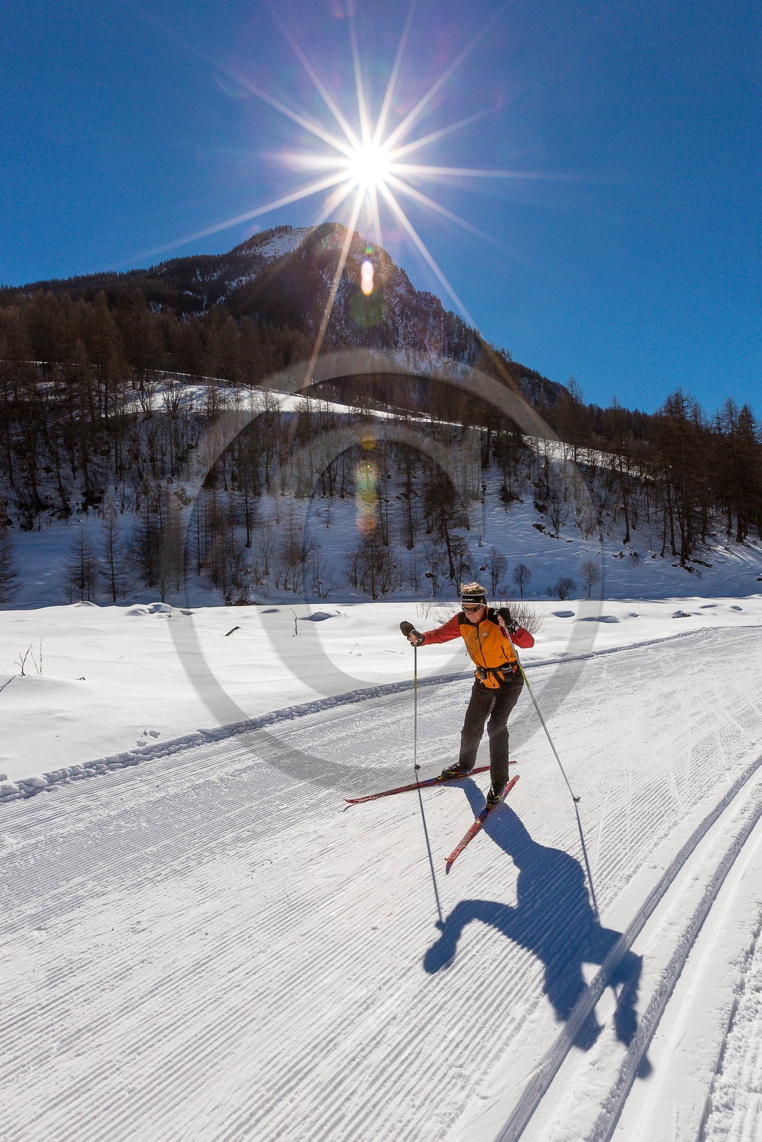 Saint-Paul-sur-Ubaye, Ski nordique, ski de fond