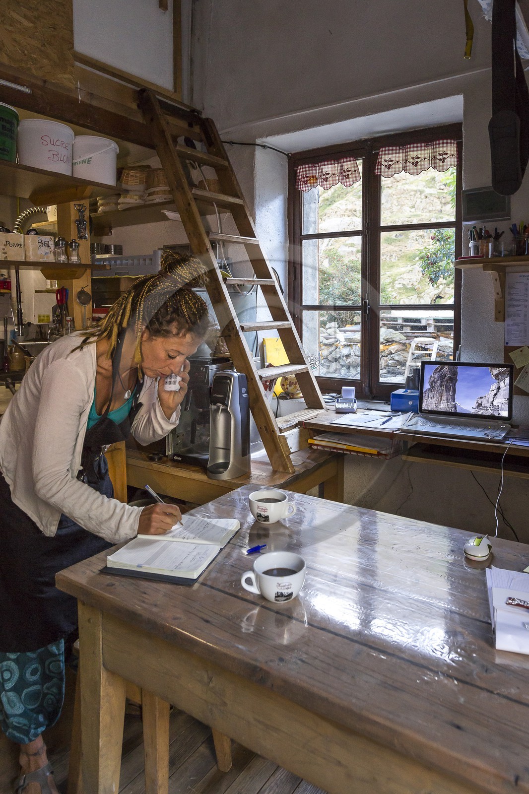 Refuge de la Lavey, Caroline Vincent, gardienne