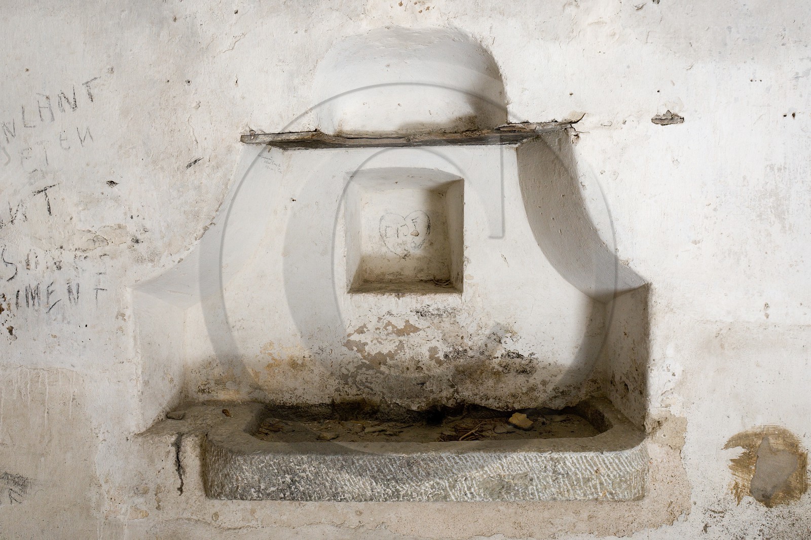 Briançon, Fort du Randouillet, cheminée