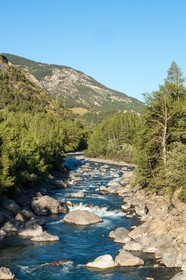 pêche en rivière l'Ubaye à Méolans-Revel