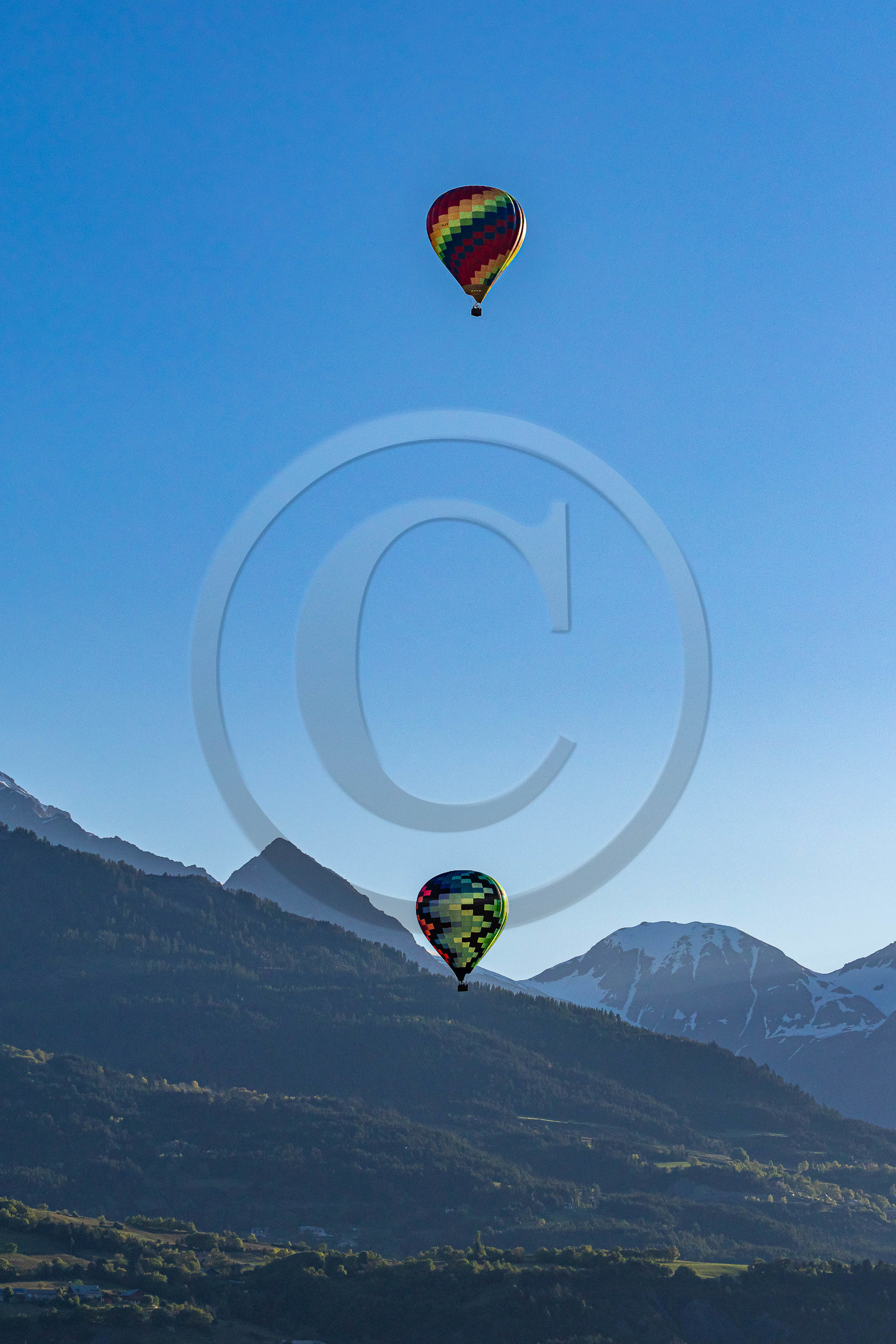 Vol en montgolfière