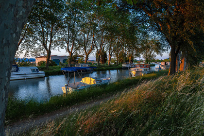 Canal du Midi, inscrit au Patrimoine mondial de l'UNESCO