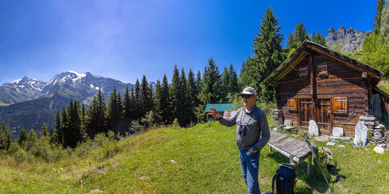 Yves Jacquemoud, accompagnateur en montagne