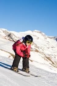 Ski piste enfant