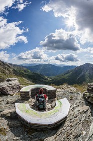 Vallée des Merveilles, table d'orientation de Fontanalbe