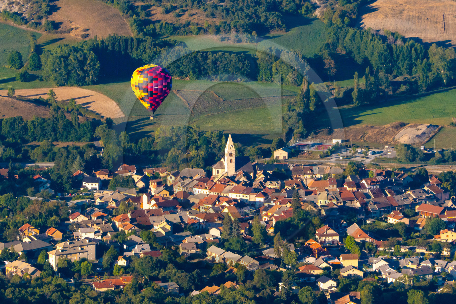 Vol en montgolfière