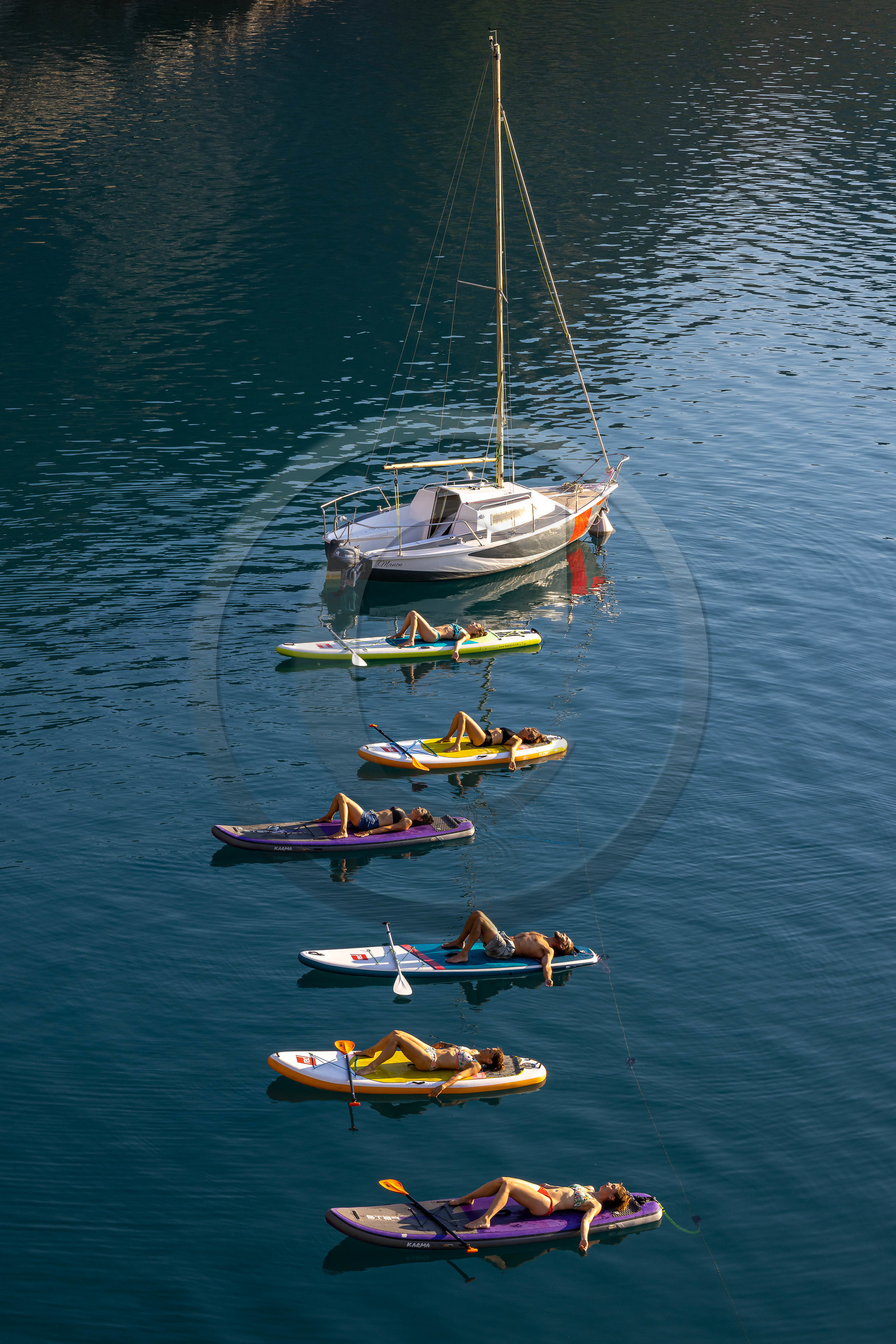 Yoga sur paddle, Serre-Ponçon Aloha