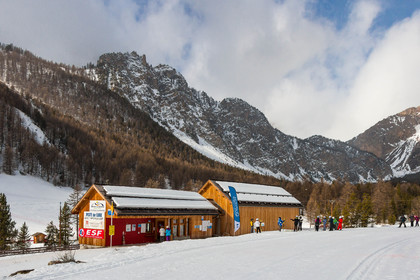 Arvieux, base de ski nordique de Brunissard