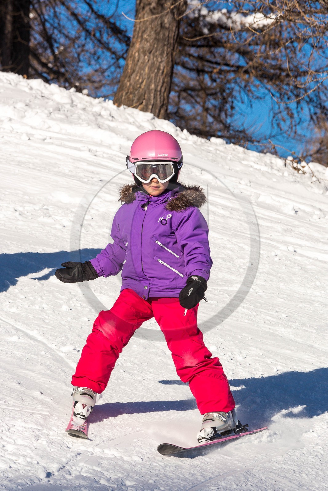 Praloup, ski de piste enfants