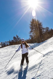 La station de ski Sauze Super-Sauze est une station village située entre 1400 et 2400 m