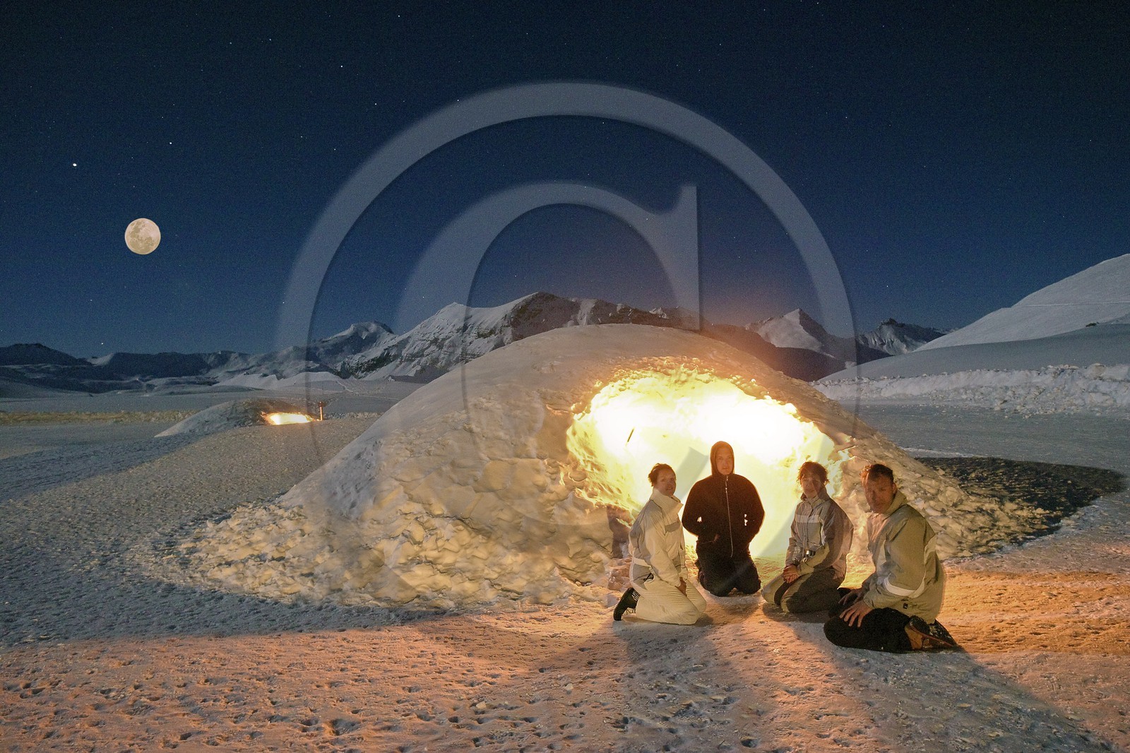 Village d'Igloo Williwaw Orcières 1850