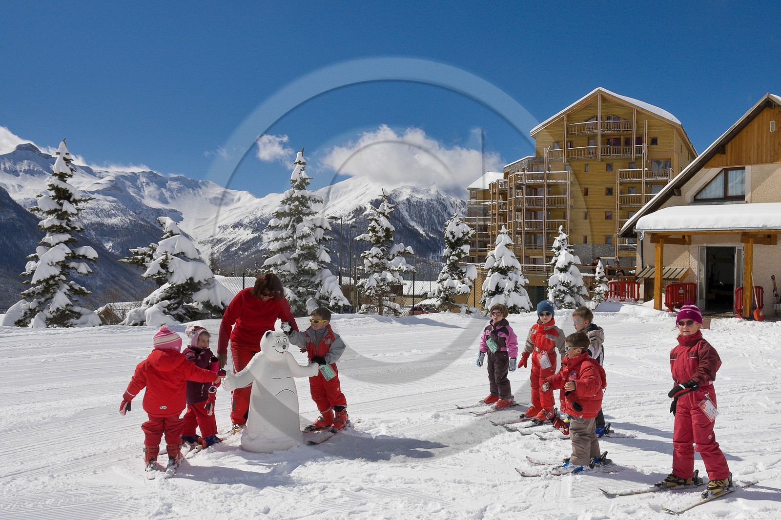 Station de ski d'Orcières 1850, Petite Ourse, Jardin des neiges