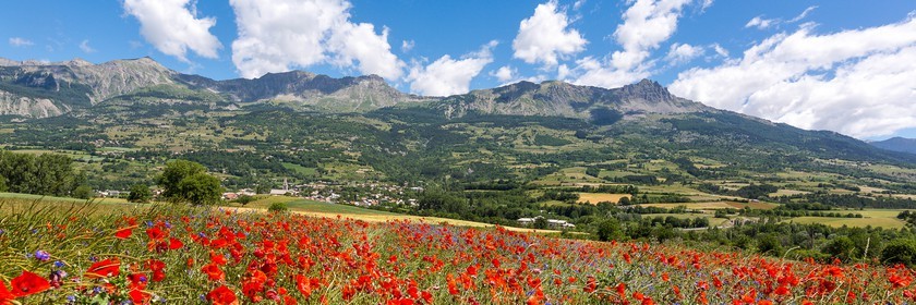 Pays de Serre-Ponçon, village de Chorges