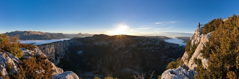 Parc Naturel Régional du Verdon, Gorges du Verdon,  Belvédère de l'Escalès