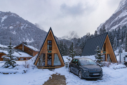 Pralognan-la-Vanoise, bouquetin en bronze