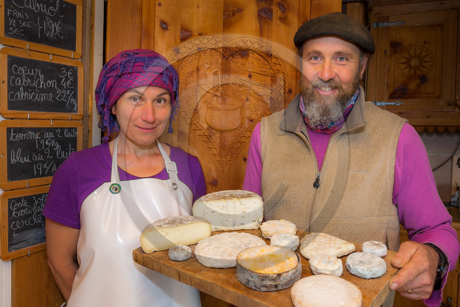 Ferme de Coste Joffre, Marie-Ange Eyraud et Axel Quéméré
