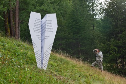 Sentiers Art et Nature Queyras et Val Varaita, Luciano di Rosa