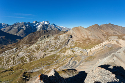 Col du Galibier, Col du Tour de France, altitude de 2 556 m.