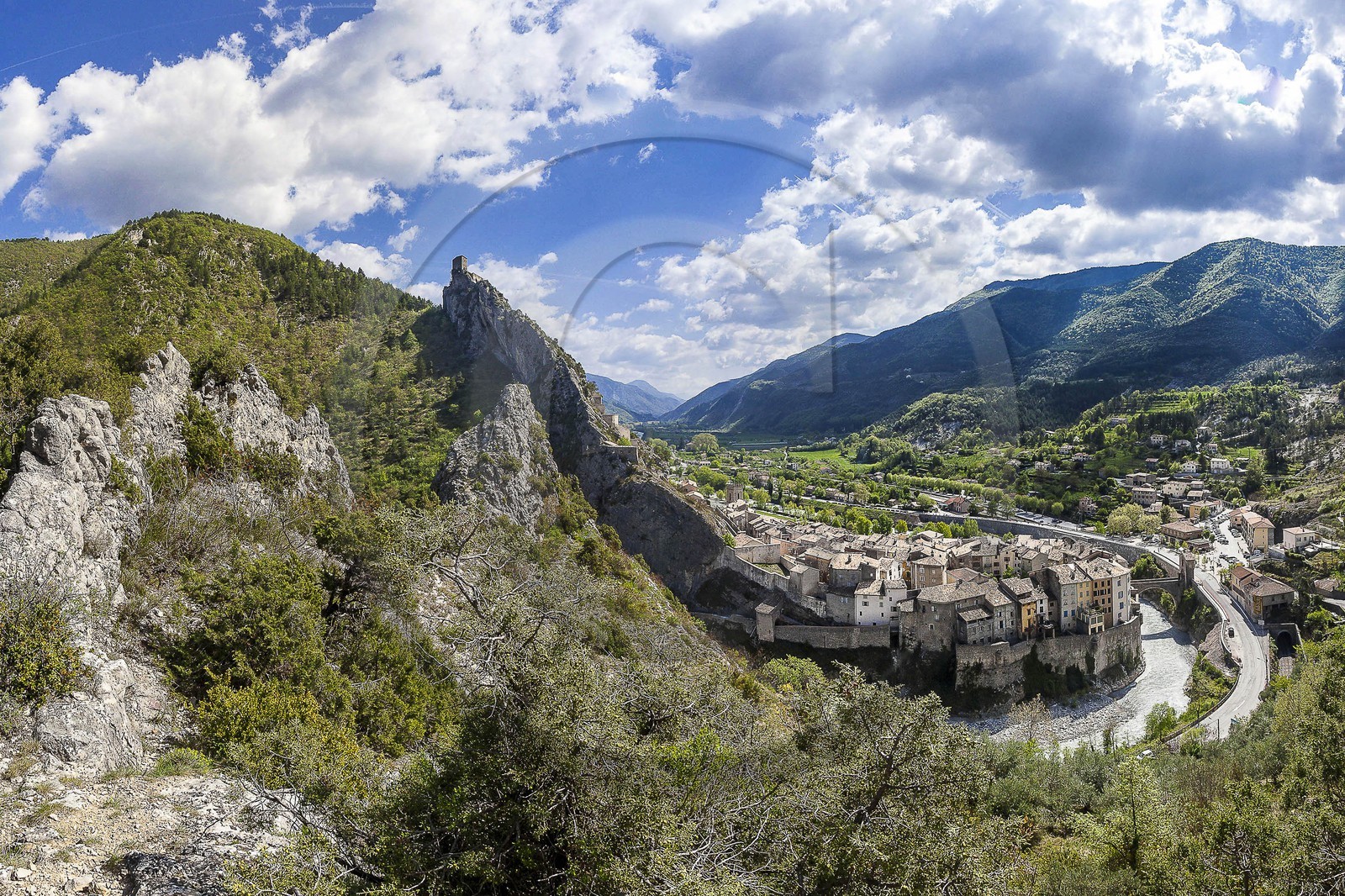 Entrevaux, cité médiévale, cité Vauban
