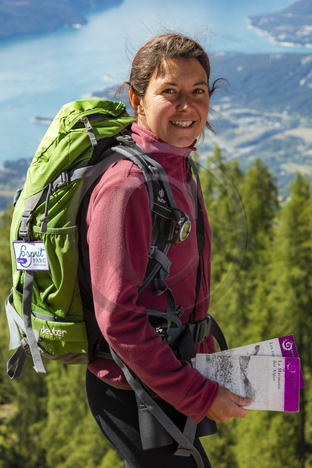 Sandrine Charriot, accompagnatrice en moyenne montagne