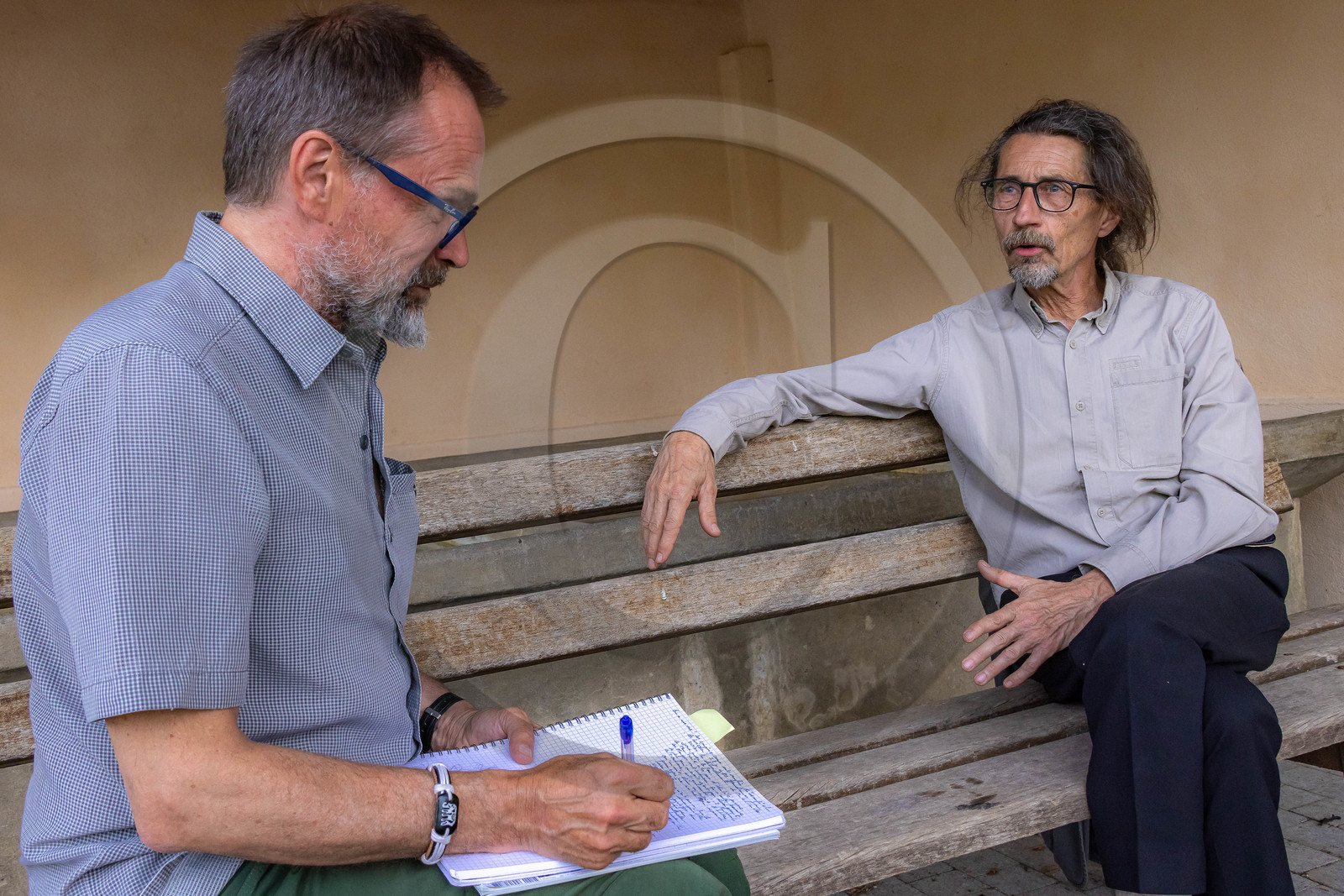 Régis Rioton, maire de Bayons