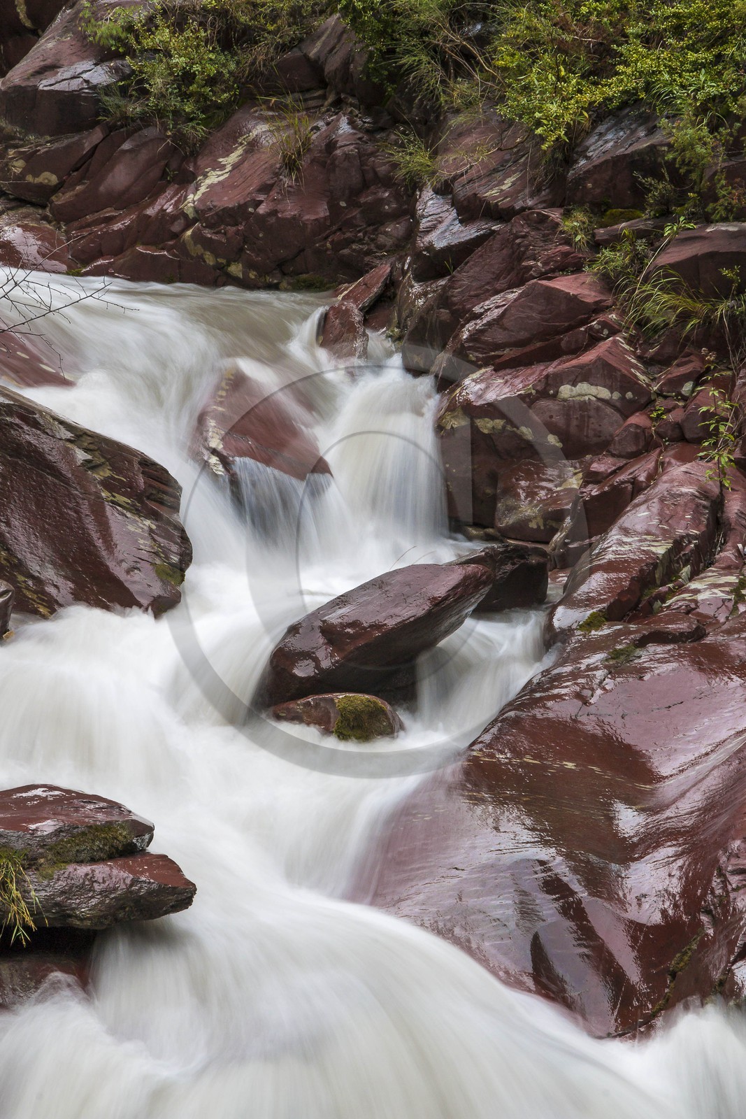 Vallée de la Tinée, Roubion, gorges de la Vionène