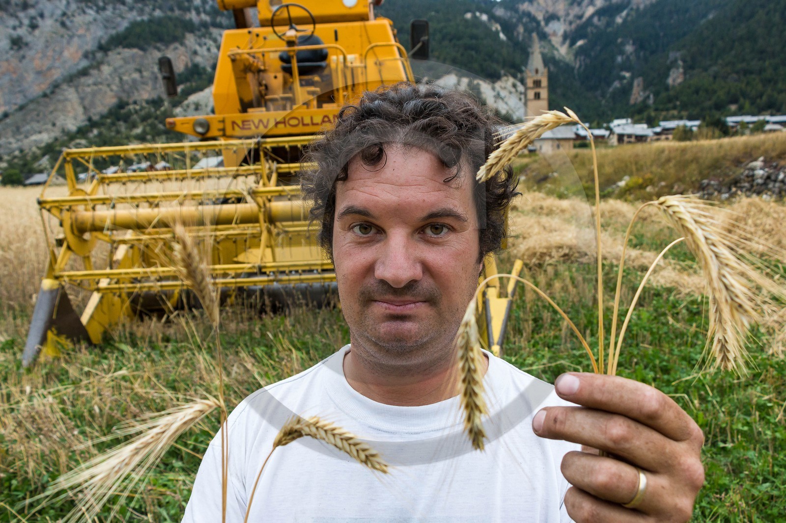Ceillac, Christophe Gauthier, Exploitant agricole