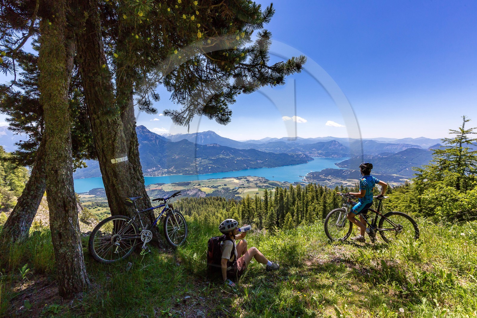 Réallon, vtt à Plate Longue