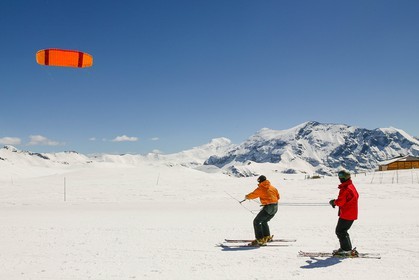 initiation au Snowkite