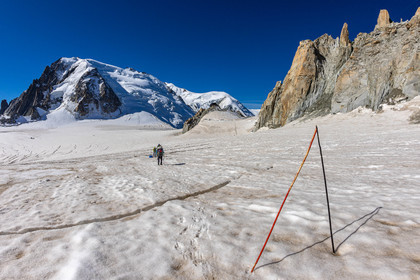 Géomorphologie à l'Aiguille du Midi