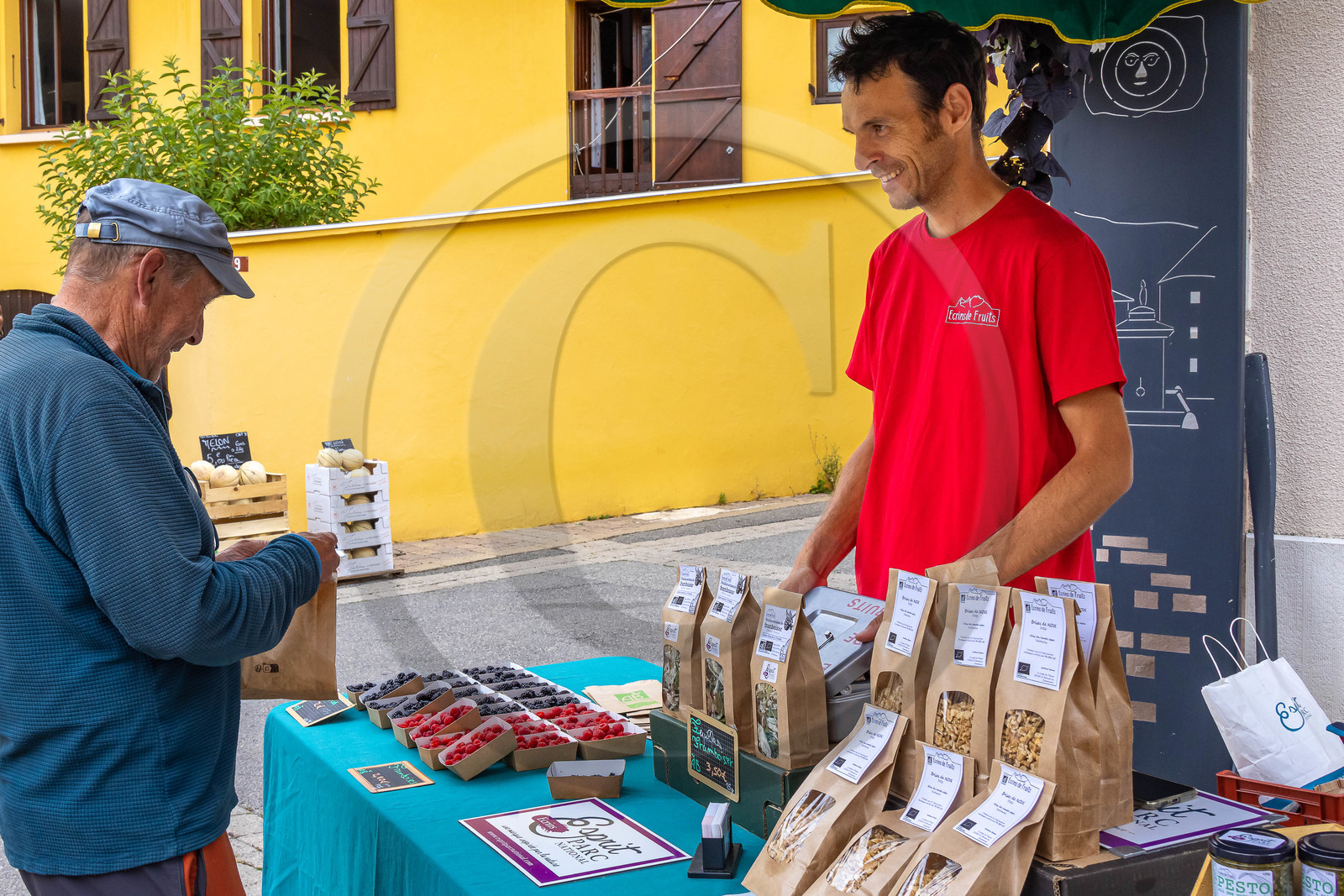 Ecrins de fruits, producteur de fruits rouges