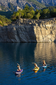 Yoga sur paddle, Serre-Ponçon Aloha