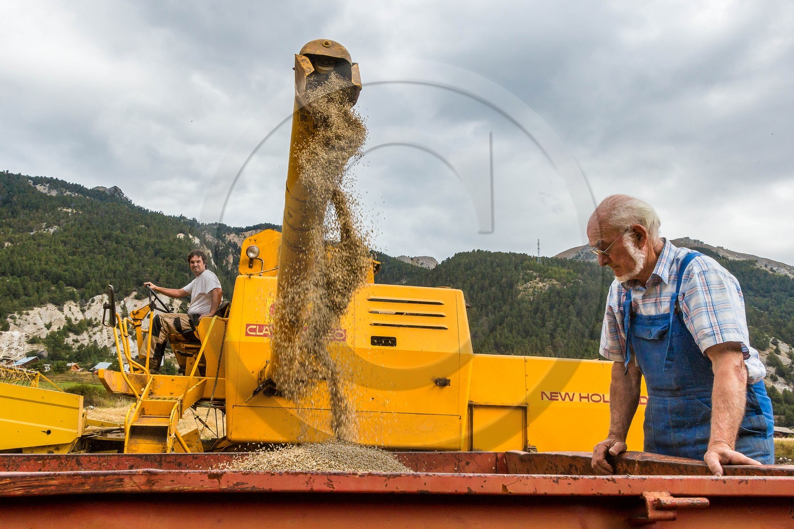 Ceillac, Christophe Gauthier, Exploitant agricole