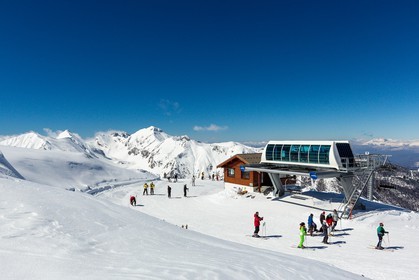 Les Orres, télésiège des Crètes