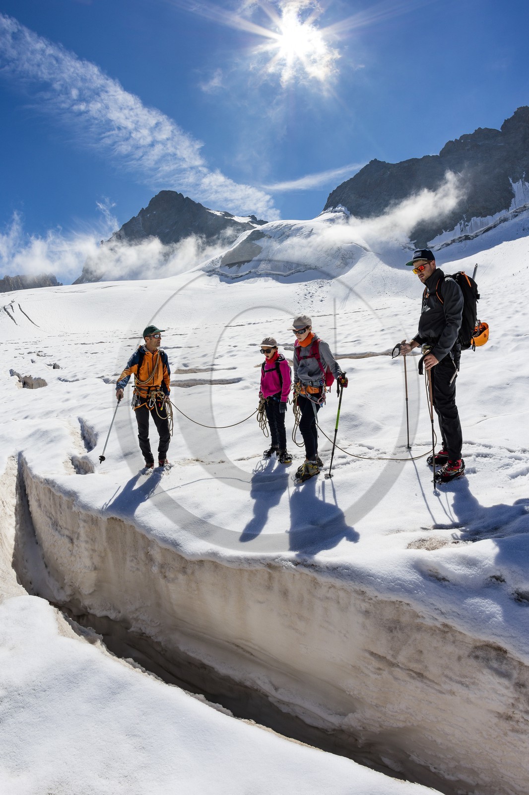 Découverte des glaciers avec Christophe Dureau, guide de haute montagne