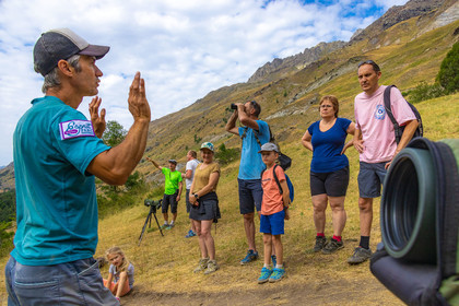 Fabrice Morin, accompagnateur en moyenne montagne