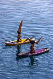 Yoga sur paddle, Serre-Ponçon Aloha