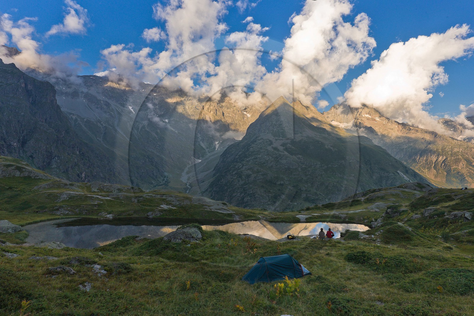 Bivouac au lac du Lauzon