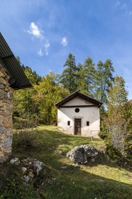 Vallée de la Tinée, Roubion, Chapelle Saint-Sébastien